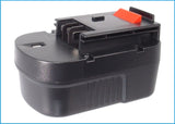 Battery for Black & Decker SXR14 499936-34, 499936-35, A14, A144, A144EX, A14F, 