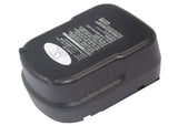 Battery for Black & Decker XTC12IK A12, A12EX, A12-XJ, A1712, B-8315, BD1204L, B