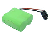 Battery for Uniden XCA-550 BBTY-0324001, BT-801, BT-810, BT-811, BT-815 2.4V Ni-