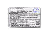 Battery for BQ Aquaris 5.7 B21, BT-4000-259 3.7V Li-Polymer 3400mAh / 12.58Wh