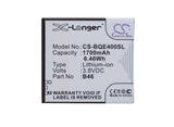 Battery for BQ 1700 B46 3.8V Li-Polymer 1700mAh / 6.46Wh