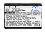 Battery for Blackberry Torch BAT-26483-003, F-S1 3.7V Li-ion 1200mAh / 4.4Wh