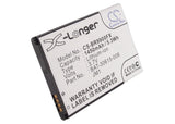 Battery for Blackberry Bellagio BAT-30615-006, JM1, J-M1 3.7V Li-ion 1450mAh / 5