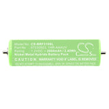 Battery for Braun 370S-3  1HR-AAAUV, 67030165, 67030834, 67030923, 7030923, HR-A