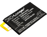 Battery for Blackberry BBB100-2 BAT-63108-003, BAT63108-003 3.85V Li-Polymer 340