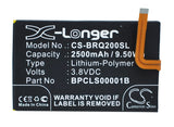Battery for Blackberry Classic 1ICP4/59/93, BPCLS00001B 3.8V Li-Polymer 2500mAh 