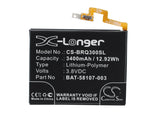 Battery for Blackberry SQW100-3 BAT-58107-003 3.8V Li-Polymer 3400mAh / 12.92Wh