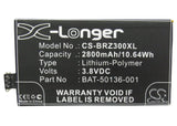 Battery for Blackberry STA100-2 BAT-50136-001, BAT-50136-002, BAT-50136-003, BAT