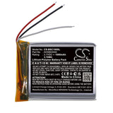 Battery for BOSE SoundWear Companion AHS803040 3.7V Li-Polymer 1000mAh / 3.70Wh