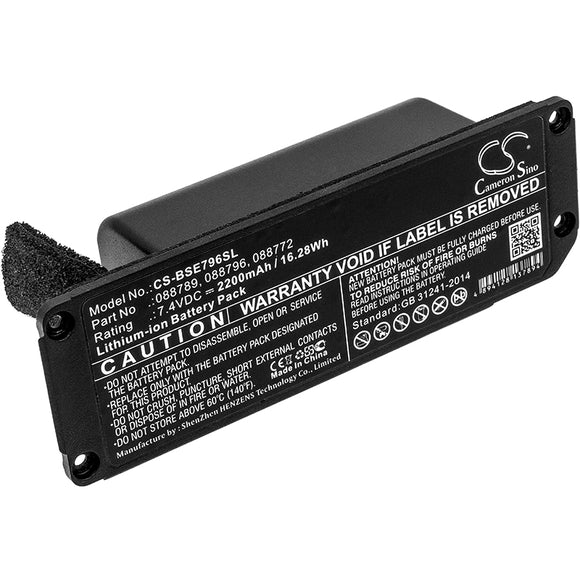 Battery for BOSE Soundlink Mini 2 088772, 088789, 088796 7.4V Li-ion 2200mAh / 1
