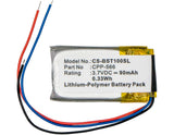 Battery for Beats Powerbeats 3 CPP-566 3.7V Li-Polymer 90mAh / 0.33Wh