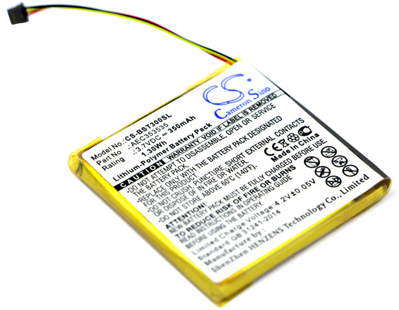 Battery for Beats Solo 2.0 AEC353535 3.7V Li-Polymer 350mAh / 1.30Wh