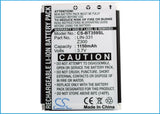 Battery for Haicom HI-601VT 401-BTT, LIN-331, Z300 3.7V Li-ion 1150mAh / 4.26Wh