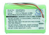 Battery for NEC DTR-4R-1 3.6V Ni-MH 700mAh / 2.52Wh