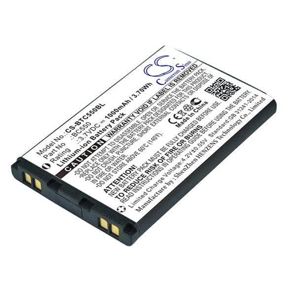 Battery for Bitel IC5500 BC550 3.7V Li-ion 1000mAh / 3.70Wh