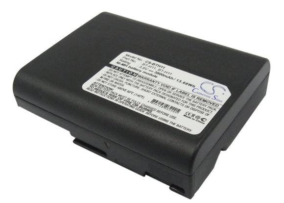 Battery for Sharp VL-8888 BT-H11, BT-H11U 3.6V Ni-MH 3800mAh / 13.68Wh