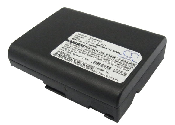 Battery for Sharp VL-H850U BT-H11, BT-H11U 3.6V Ni-MH 3800mAh / 13.68Wh