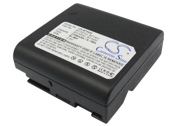 Battery for Sharp VL-A111S BT-H21, BT-H21U, BT-H22, BT-H22U 3.6V Ni-MH 2700mAh /