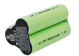 Battery for Babyliss T24D SHB16 3.6V Ni-MH 2000mAh / 7.20Wh