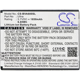 Battery for Blackview Ultra Ultra 3.7V Li-ion 1850mAh / 6.85Wh