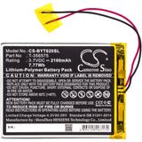 Battery for Boyue T62 T-356575 3.7V Li-Polymer 2100mAh / 7.77Wh