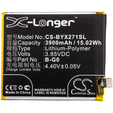 Battery for VIVO X27 Premium B-G0 3.85V Li-Polymer 3900mAh / 15.02Wh