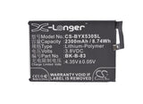 Battery for BBK VIVO Y35A B-83, BK-B-83 3.8V Li-Polymer 2300mAh / 8.74Wh