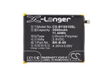 Battery for BBK VIVO X6 Plus D Dual SIM TD-LTE B-89, BK-B-89 3.8V Li-Polymer 300