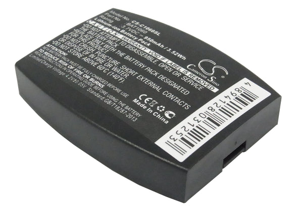Battery for 3M RF1060 BAT1060, CP-SN3M, XT-1 3.7V Li-ion 950mAh / 3.52Wh