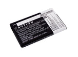 Battery for MANTA TEL1708 3.7V Li-ion 1200mAh / 4.44Wh