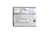 Battery for Alta Calidad B10 JLY15050100001 3.7V Li-ion 1800mAh / 6.66Wh