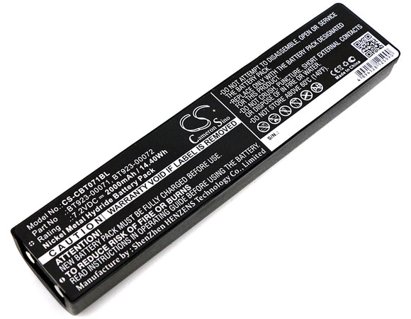 Battery for Laird HANDY Control II BT923-00072 7.2V Ni-MH 2000mAh / 14.40Wh
