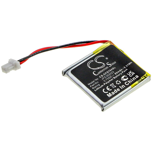 Battery for Viper 3706V 3.7V Li-Polymer 85mAh / 0.31Wh