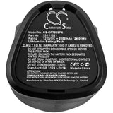 Battery for Craftsman 9-11221 320.11221 12.0V Li-ion 2000mAh / 24.00Wh