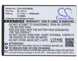 Battery for Crosscall Shark-V2 BL-651A 3.7V Li-ion 1500mAh / 5.55Wh