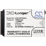 Battery for Cisco 74-5468-01 BI-HERMI-1K4KSX-01 3.7V Li-ion 1500mAh / 5.55Wh