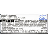 Battery for Cisco 8800 74-102376-01, CP-BATT-8821, GP-S10-374192-010H 3.8V Li-Po