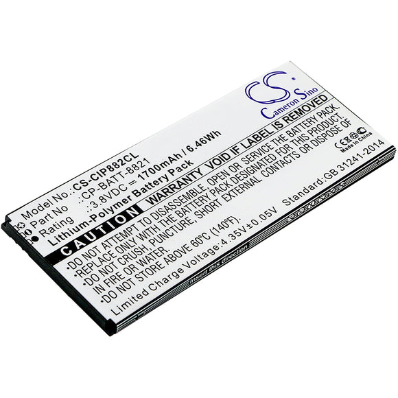 Battery for Wiko Robby 3.8V Li-Polymer 1700mAh / 6.46Wh