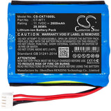Battery for Clarke-Tech CT Triple CT-MT1 11.1V Li-ion 2600mAh / 28.86Wh