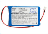 Battery for Olympia CM-760 CS724261LP 1S2P 7.4V Li-Polymer 2000mAh / 14.80Wh
