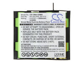 Battery for Compex Mi-Sport 4H-AA1500, 941210 4.8V Ni-MH 2000mAh / 9.60Wh