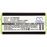 Battery for Clarisonic Mia 2 AA-2-900-PB3 2.4V Ni-MH 700mAh / 1.68Wh