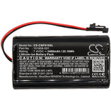 Battery for ComSonics QAM Sniffer 101606-001 7.4V Li-ion 3400mAh / 25.16Wh
