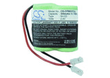 Battery for Universal 2/3AA x 2 2/3AA x 2 2.4V Ni-CD 300mAh