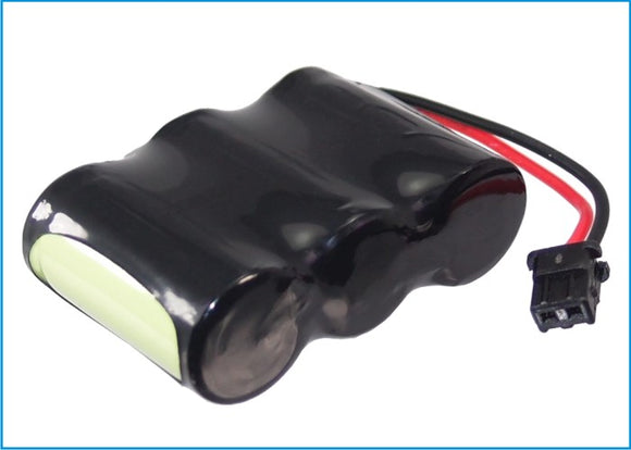 Battery for Panasonic 3807 HHR-P301, KX-A36A, P-P301, TYPE 2 3.6V Ni-MH 600mAh /