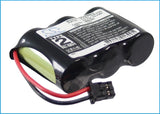 Battery for Panasonic KX-T3800 HHR-P301, KX-A36A, P-P301, TYPE 2 3.6V Ni-MH 600m