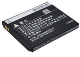 Battery for Coolpad 7230B CPLD-10 3.7V Li-ion 1100mAh / 4.07Wh