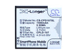 Battery for Coolpad 5211 CPLD-107 3.7V Li-ion 1500mAh / 5.55Wh