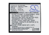 Battery for Coolpad 8070D CPLD-109 3.7V Li-ion 1400mAh / 5.18Wh