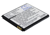 Battery for Coolpad 8070D CPLD-109 3.7V Li-ion 1400mAh / 5.18Wh